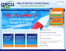 Tablet Screenshot of gaselectriccu.com